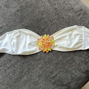 Bandeau Bathing Suit Top